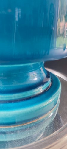 Vase Cari Zalloni pour Steuler design Space Age , années 60/70
