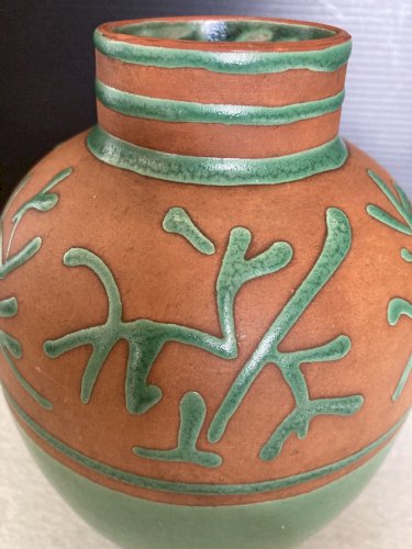 vase céramique Erik Mornils Suede Keramik Art déco 1930-40 vintage Sweden vas