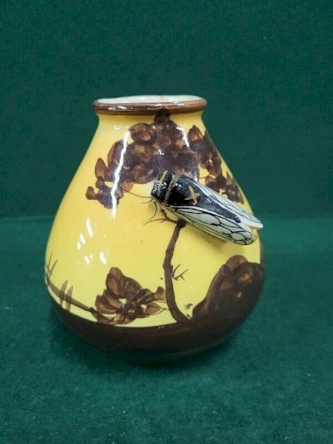 VASE CIGALE VALLAURIS FRANCE JEROME MASSIER