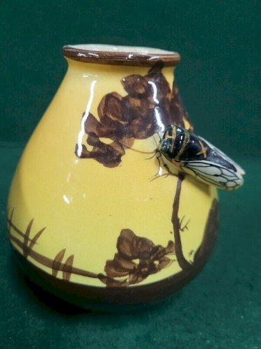 VASE CIGALE VALLAURIS FRANCE JEROME MASSIER