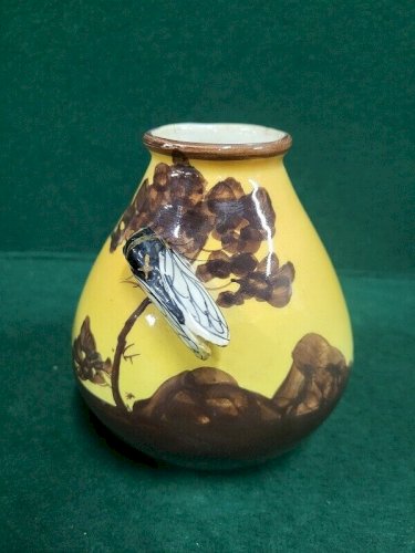 VASE CIGALE VALLAURIS FRANCE JEROME MASSIER