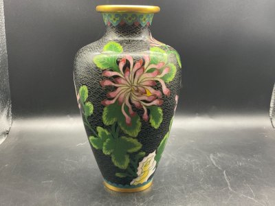 Vase Cloisonne, Zi Jin Cheng