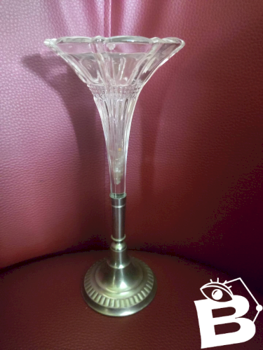 Vase cornet soliflore art déco