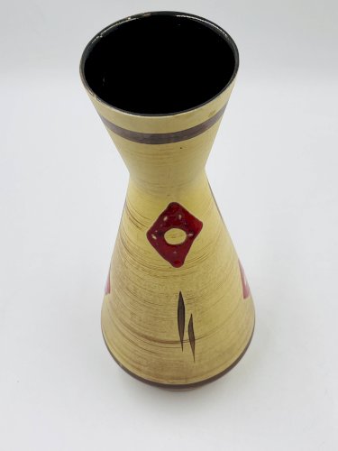 Vase cruche Dümler & Breiden jaune