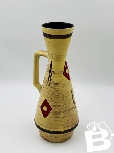 Vase cruche Dümler & Breiden jaune