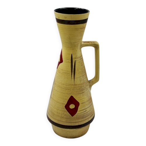 Vase cruche Dümler & Breiden jaune