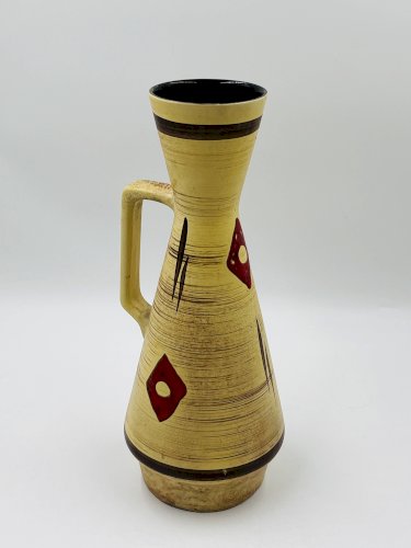 Vase cruche Dümler & Breiden jaune