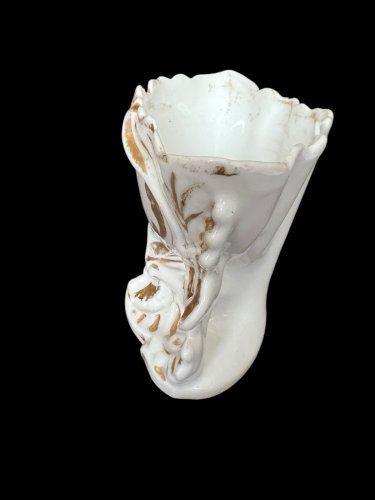 Vase de mariée porcelaine XIXe siècle Vieux Paris décoration