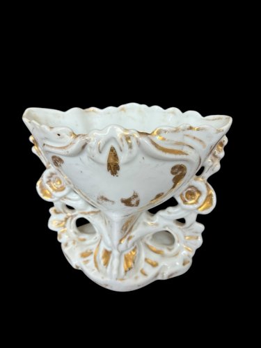 Vase de mariée porcelaine XIXe siècle Vieux Paris décoration