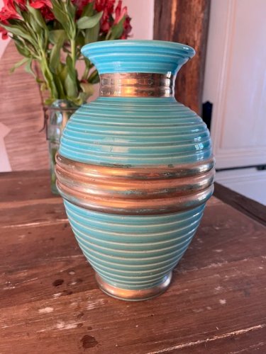 Vase de style Art Déco signé Schneider