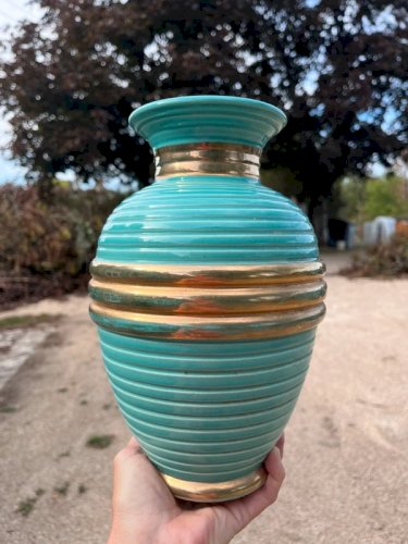 Vase de style Art Déco signé Schneider