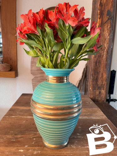 Vase de style Art Déco signé Schneider
