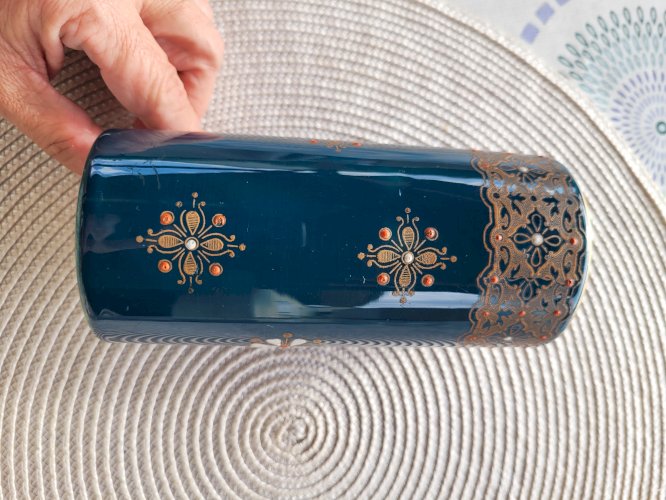 Vase émaillé bfk