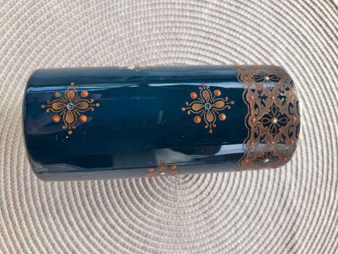 Vase émaillé bfk