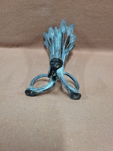 VASE EN BRONZE 1900 TRIPODE