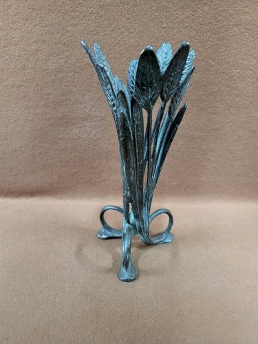 VASE EN BRONZE 1900 TRIPODE