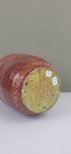 Vase en céramique Accolay 1950-60s