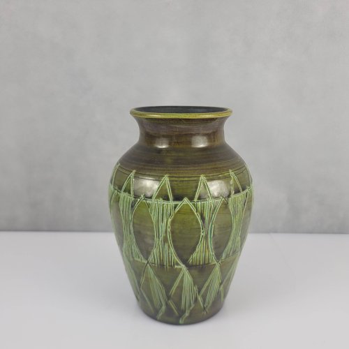 Vase en céramique Accolay 1950