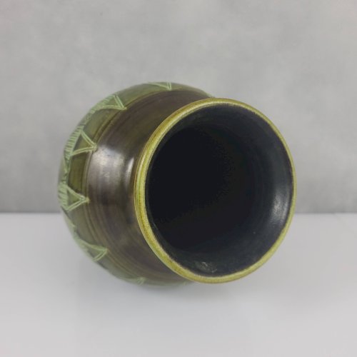 Vase en céramique Accolay 1950