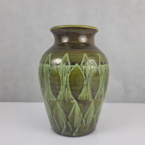 Vase en céramique Accolay 1950