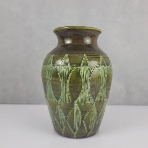 Vase en céramique Accolay 1950
