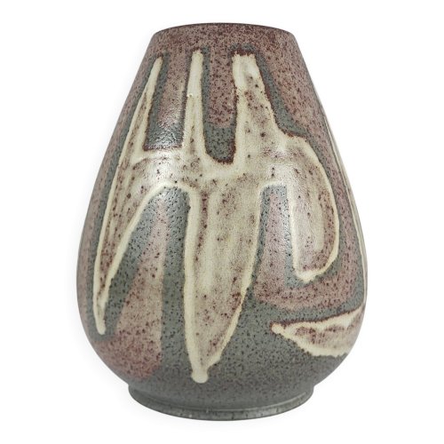 Vase en céramique Accolay 1960s