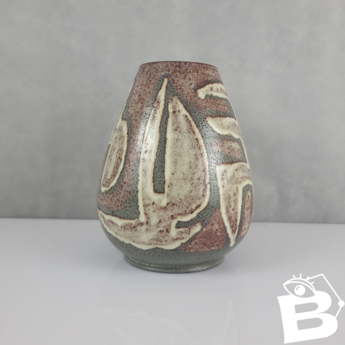 Vase en céramique Accolay 1960s