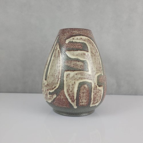 Vase en céramique Accolay 1960s