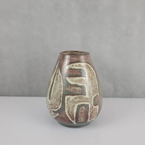 Vase en céramique Accolay 1960s