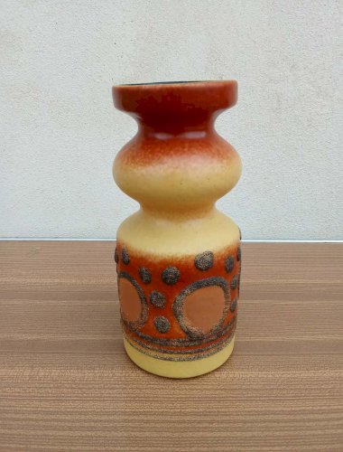 Vase en céramique Allemande du milieu du XXe siècle