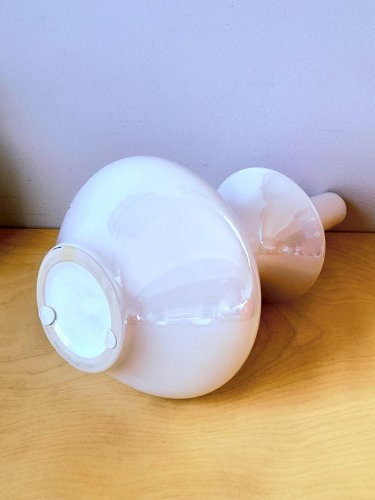 Vase en céramique blanche 