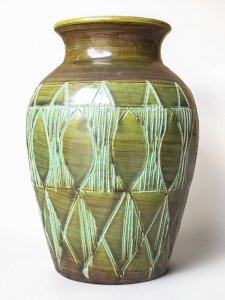 Ceramic vase from Accolay 1960s