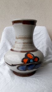 1970s ceramic vase