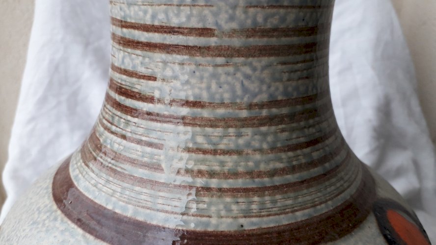Vase en céramique des années 70