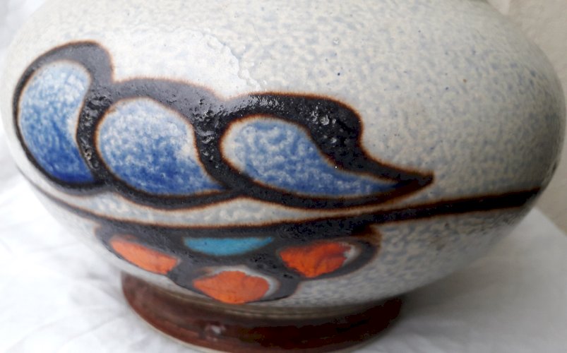 Vase en céramique des années 70