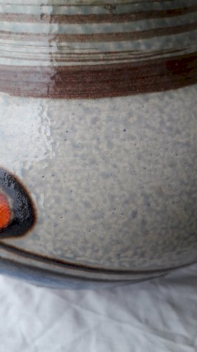 Vase en céramique des années 70