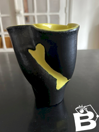 vase en céramique Elchinger 1950