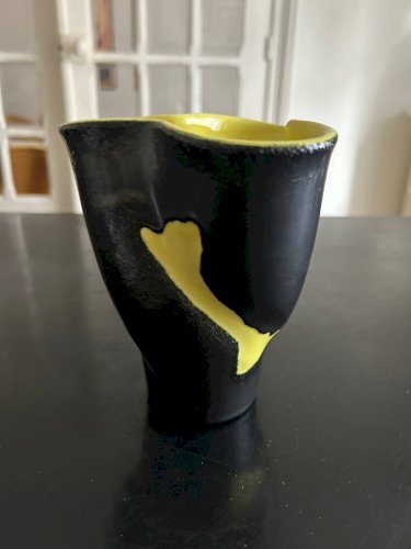 vase en céramique Elchinger 1950
