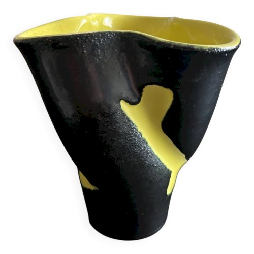 vase en céramique Elchinger 1950
