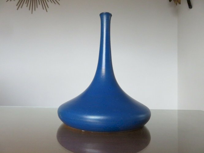 VASE EN CERAMIQUE PLASCASSIER DE GRASSE POTERIE DE LA BRAGUE ANNEES 60 70