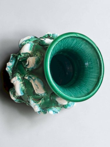Vase en céramique Vallauris 1950s