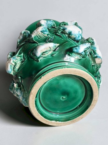 Vase en céramique Vallauris 1950s