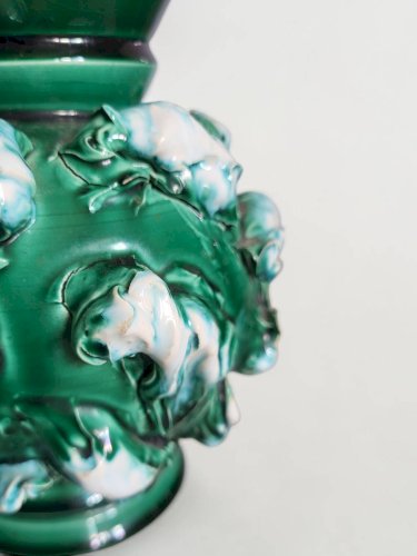 Vase en céramique Vallauris 1950s