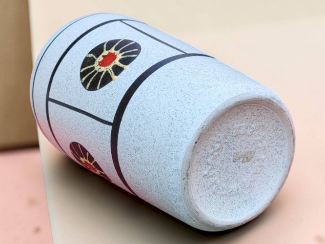 Vase en céramique vintage 1960-70s