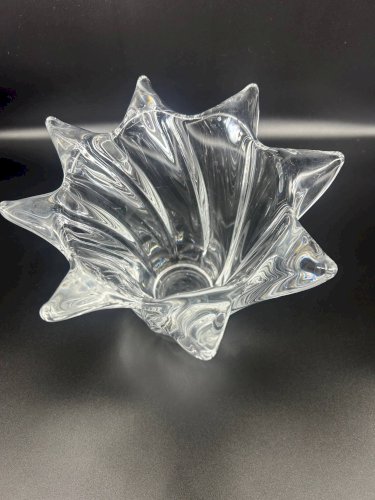 Vase en cristal, années 70