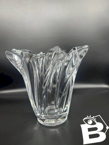 Vase en cristal, années 70