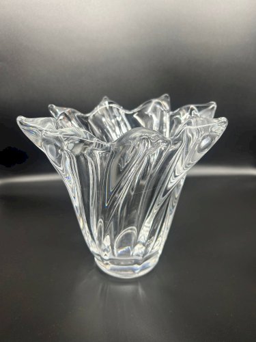 Vase en cristal, années 70