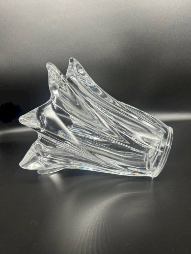 Vase en cristal, années 70