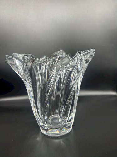 Vase en cristal, années 70