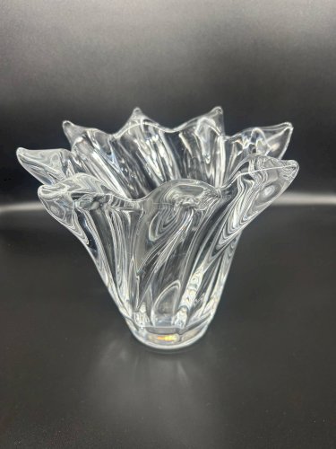 Vase en cristal, années 70
